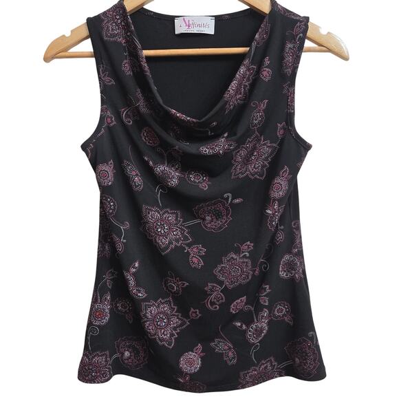 Armand Thiery Womens Vtg 90s Y2K Whimsigoth Fairy Cowl Neck Going Out Top 11 - Picture 1 of 9